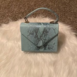 Blue purse